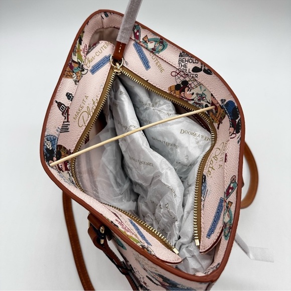 Mickey and Minnie Mouse Dooney & Bourke Tote Bag - Picture 7 of 12